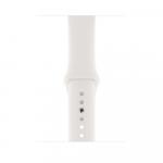 Apple Watch Series 4 Silver Aluminum Case With White Sport Band (GPS)