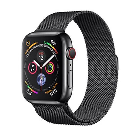 Apple Watch Series 4  Space Black Stainless Steel - Milanese Loop