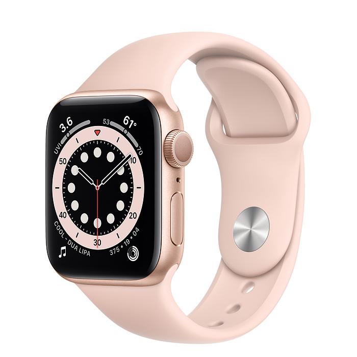 Apple Watch Series 6 Gold Aluminum Case with Sport Band (GPS)