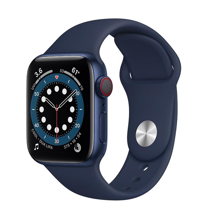 Apple Watch Series 6 Blue Aluminium Case with Sport Band (LTE)